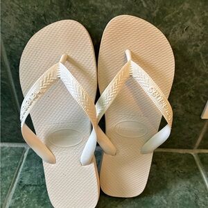Havaianas Classic white Flip Flops